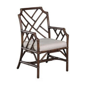 Palm Beach Chippendale Armchair, Mahogany, Unpainted