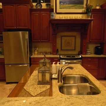 Countertops and Kitchen cabnets