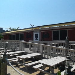 Commercial Motorized Retractable Awning- Mickey's Crabhouse - Products
