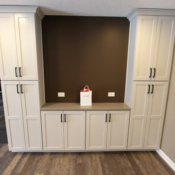Waypoint Painted Harbor Cabinets and Lenova