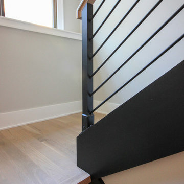 Project #52 | Minimalist Open Riser Stairway