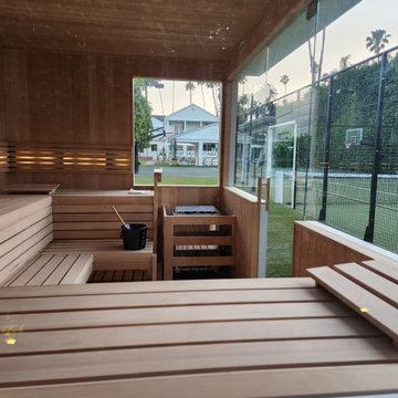 Room addition / outdoor sauna and cold plunge