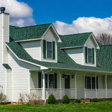 Asphalt Hunter Green by Honest Abe Roofing