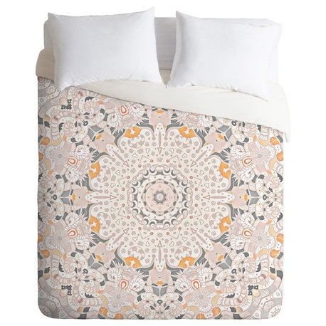 Monika Strigel Boho Summer Gray Duvet Cover, King