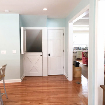 Meridian Kessler Cottage Style Home - Dutch Basement Door