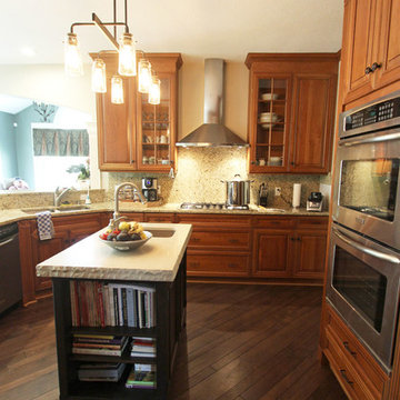 Kitchen Island Update and Hood Retrofit ~ Medina, OH
