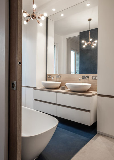 Современный Ванная комната by Miriam Gassmann