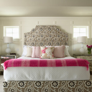 Taupe And Pink Bedroom Houzz