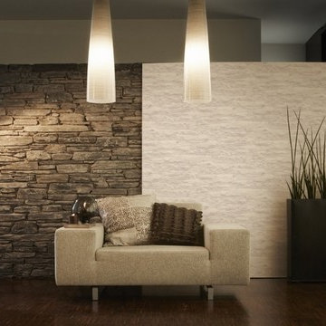 Brick Wallpaper Accent Wall