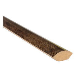 Dyno Exchange - Quarter Round, Midnight Black - Essence Collection, 8' - Molding And Trim