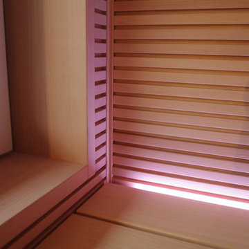 sauna perline rigate