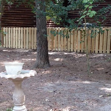 Shadowbox Privacy Fence