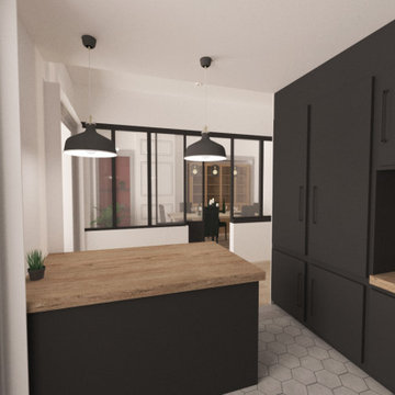 Renovation complète appartement haussmanien Lyon Centre
