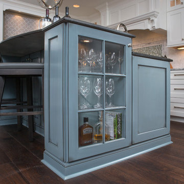 Stunning remodel with Alta Vista Historic Oak flooring featured in Kitchen Kraft
