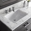 Madalyn Bathroom Vanity, Cashmere Gray, 72" Wide, No Mirror, Two Faucets
