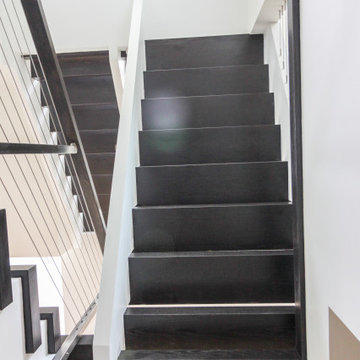 Project #70 | Open-Riser Staircase with Cable Railing