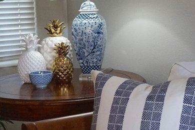 Inspiration for a timeless living room remodel in Other