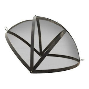 Sunnydaze Heavy Duty Fire Pit Spark Screen Steel Mesh Cover