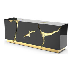 LAPIAZ BLACK Sideboard - Accent Chests And Cabinets