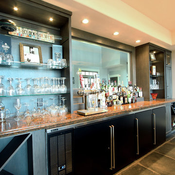 Home Bar with Plenty of Display Space