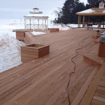 Fijian Genuine Mahogany Deck - Collingwood Ontario