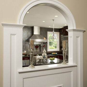 Contemporary, Gourmet Kitchen in Mount Vernon is a Cook's Dream by Michael Nash