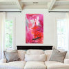 Original Abstract Painting by Trixie Pitts "Morning Joe" 60"x36"