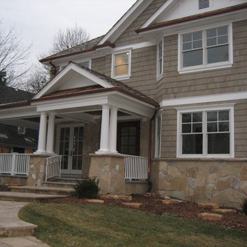Cedar shake siding in Hinsdale