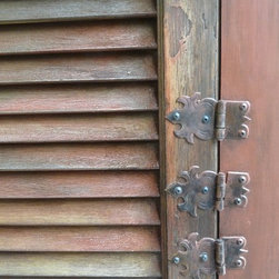Custom Toolshed made from Upcycled Materials - Garage And Tool Storage