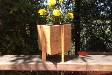 Modern planter box