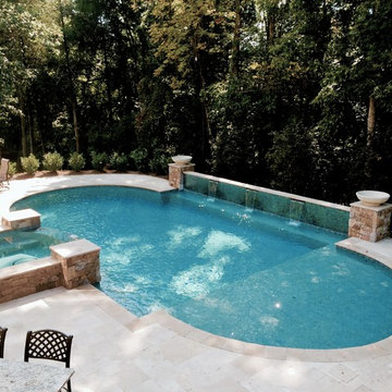 Grecian Style Swimming Pool