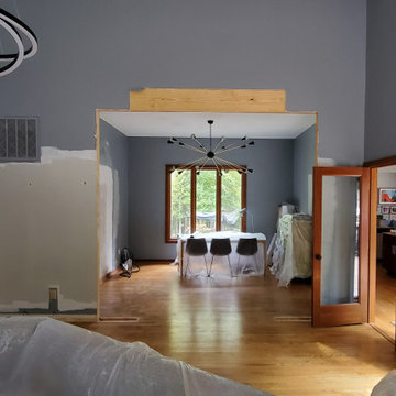 Chapel Hill - 2019 - Expanding openings altering load bearing walls with Headers