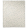 Blue Daisy Pattern 50x60 Coral Fleece Blanket