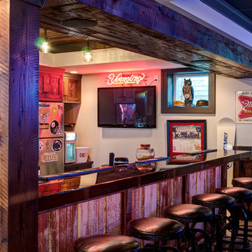 Industrial Home Bar
