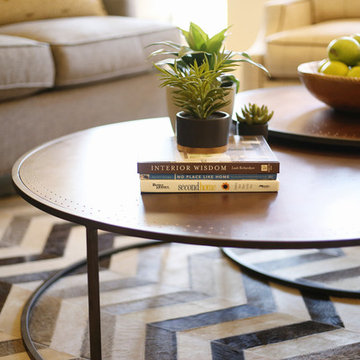 Books as Tabletop Decor