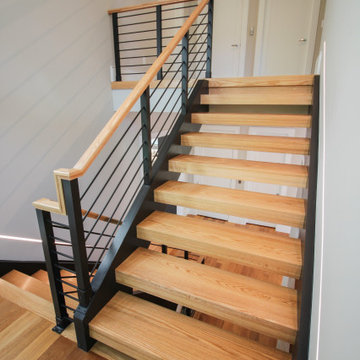 Project #73 | Bold Modern Staircase with Integrated Lighting