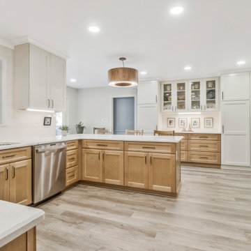Transitional Kitchen Design Bowie, MD