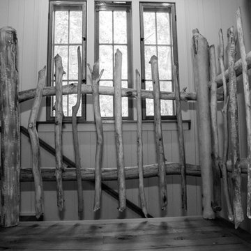 Beaver Wood Stair Rail