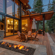 ski chalet exterior