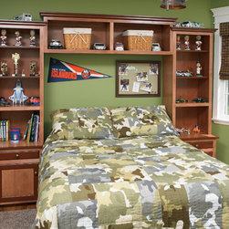 Mateo Bedroom Wall Unit System - Nightstands And Bedside Tables