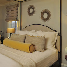 Staged bedrooms