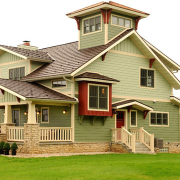 Custom Home with Lookout Tower