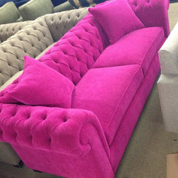 KENZIE STYLE - Chesterfield Custom Sectional Sofas - Sectional Sofas