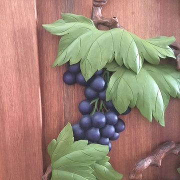 Grape Vine Door - Cellar Door
