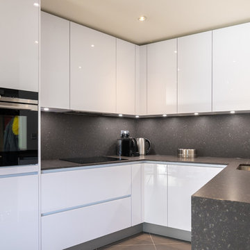 White High Gloss Kitchen