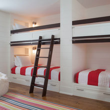 Built in bunk beds