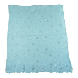 knitted blanket - Blankets