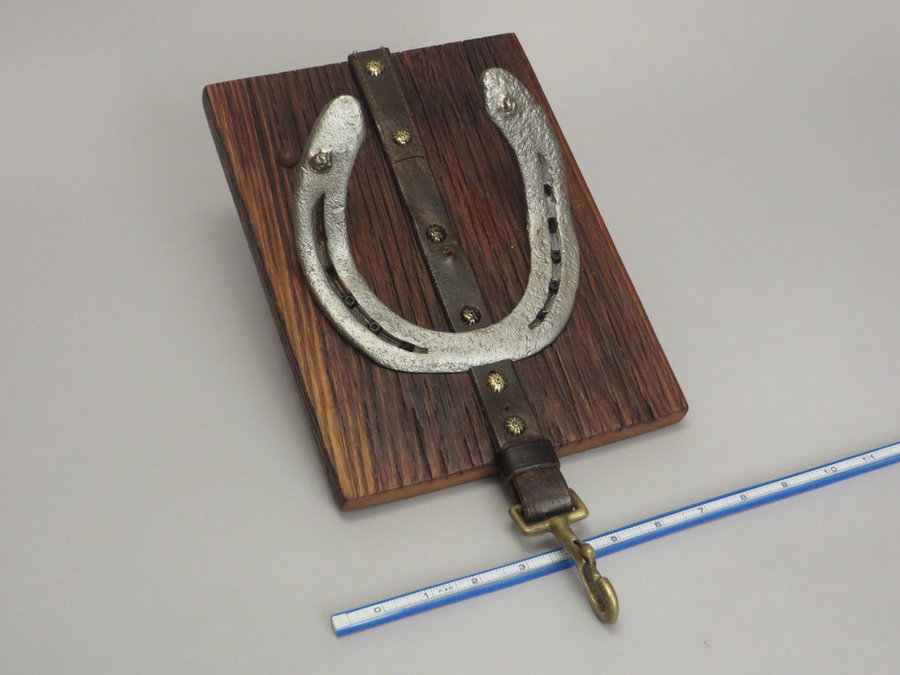 #R15095 Reclaimed Lumber, Horse Shoes, Tack Leather