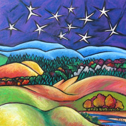 Marcia McDade - Oil Pastel Drawing - Artwork