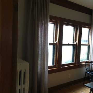 Ripplefold draperies
